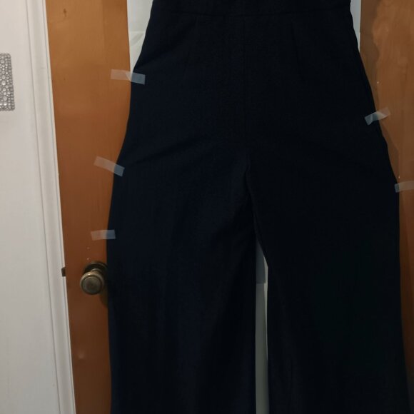 Julia Jordan, Size 10, Elegant Jumpsuit, Navy, mock halter - Picture 5 of 5